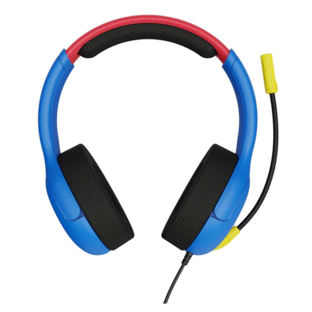 PDP - Casque de jeu stéréo filaire Airlite Super Mario Bros. pour Nintendo Switch, Switch Lite et Switch OLED - flash vidéo