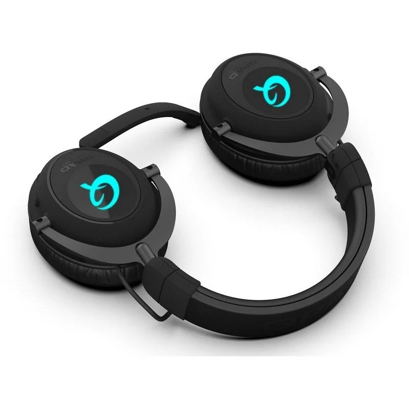 QPAD - QH-900 - Casque de jeu stéréo sans fil Noir pour PC, PS4/PS5, Xbox One, Xbox Series S|X, Nintendo Switch - flash vidéo