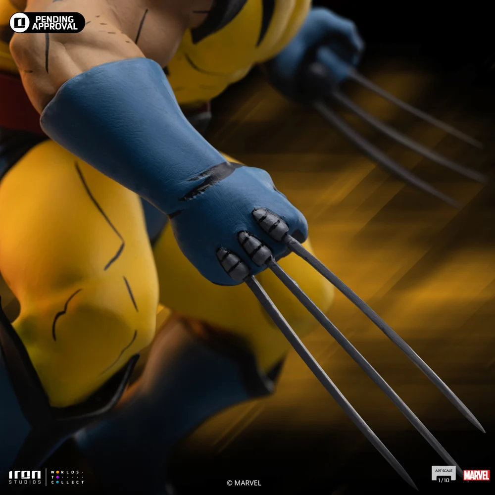 Iron Studios - Art Scale 1/10 - Marvel - X-Men ’97 - Wolverine Statue 15cm - flash vidéo