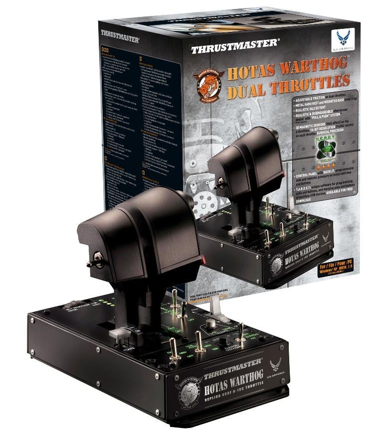 Thrustmaster HOTAS Warthog Dual Throttles - flash vidéo