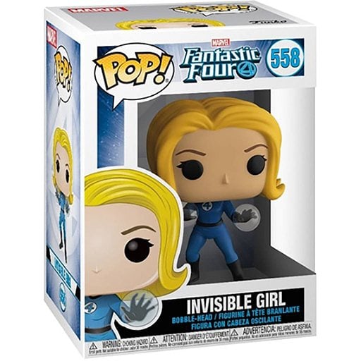 Funko Pop! Marvel Fantastic Four - Invisible Girl - flash vidéo