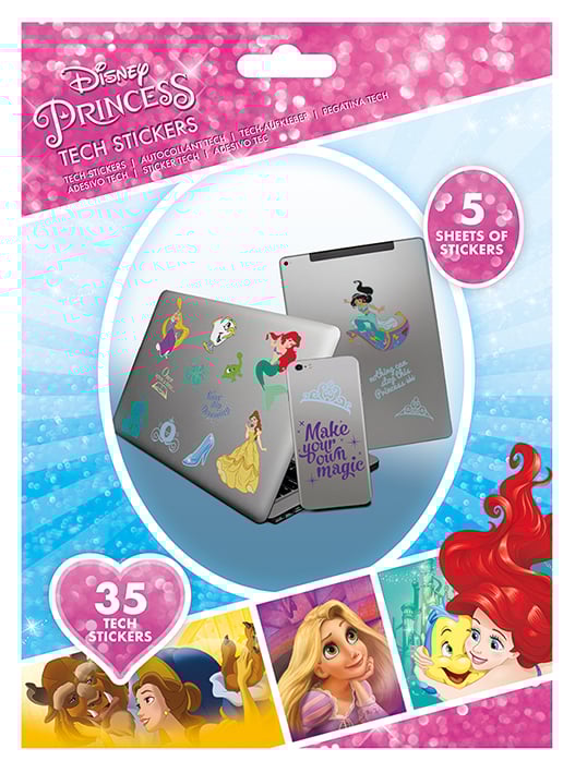 Disney - Pack d'Autocollant de Princesse Disney - flash vidéo