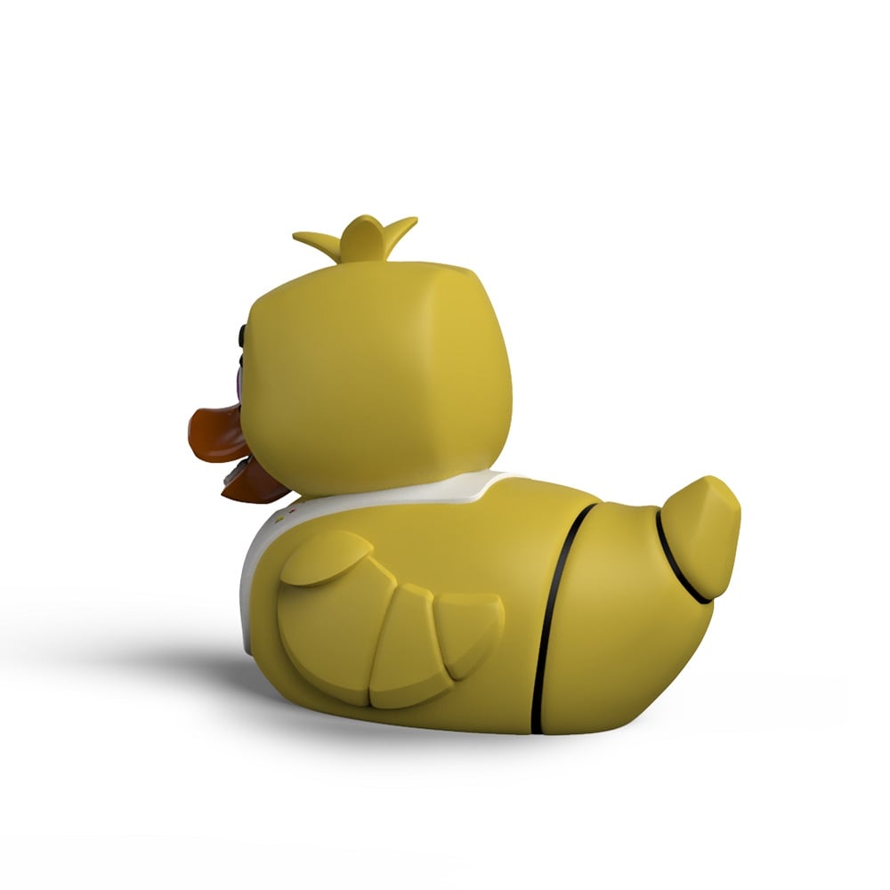 Numskull - Mini TUBBZ Canard de bain - Five Nights at Freddy's - Chica (Édition baignoire) - 8cm - flash vidéo
