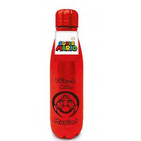 Super Mario Bros. - Petite bouteille en métal Mario 540ml - flash vidéo