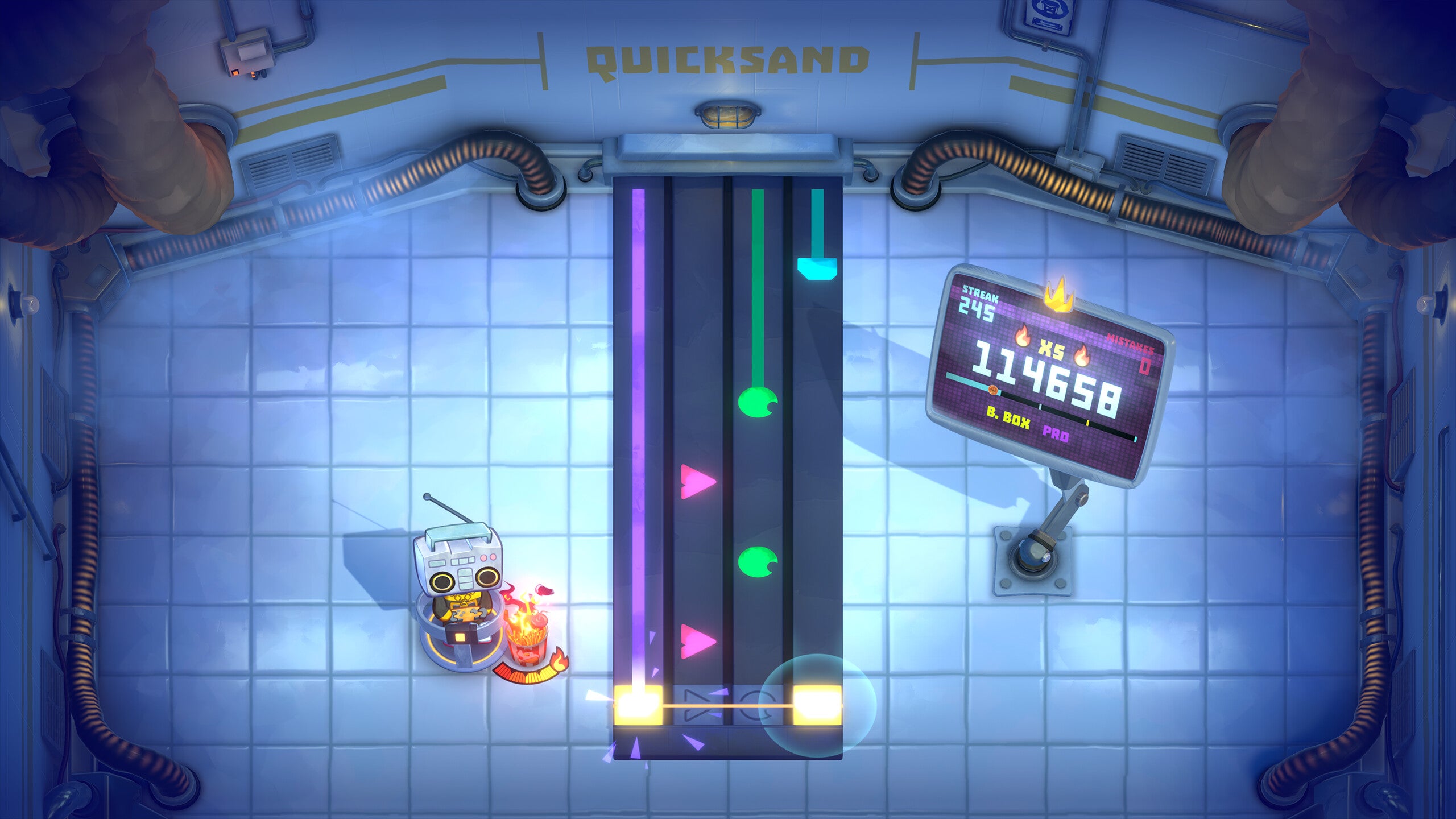 Super Crazy Rhythm Castle - flash vidéo