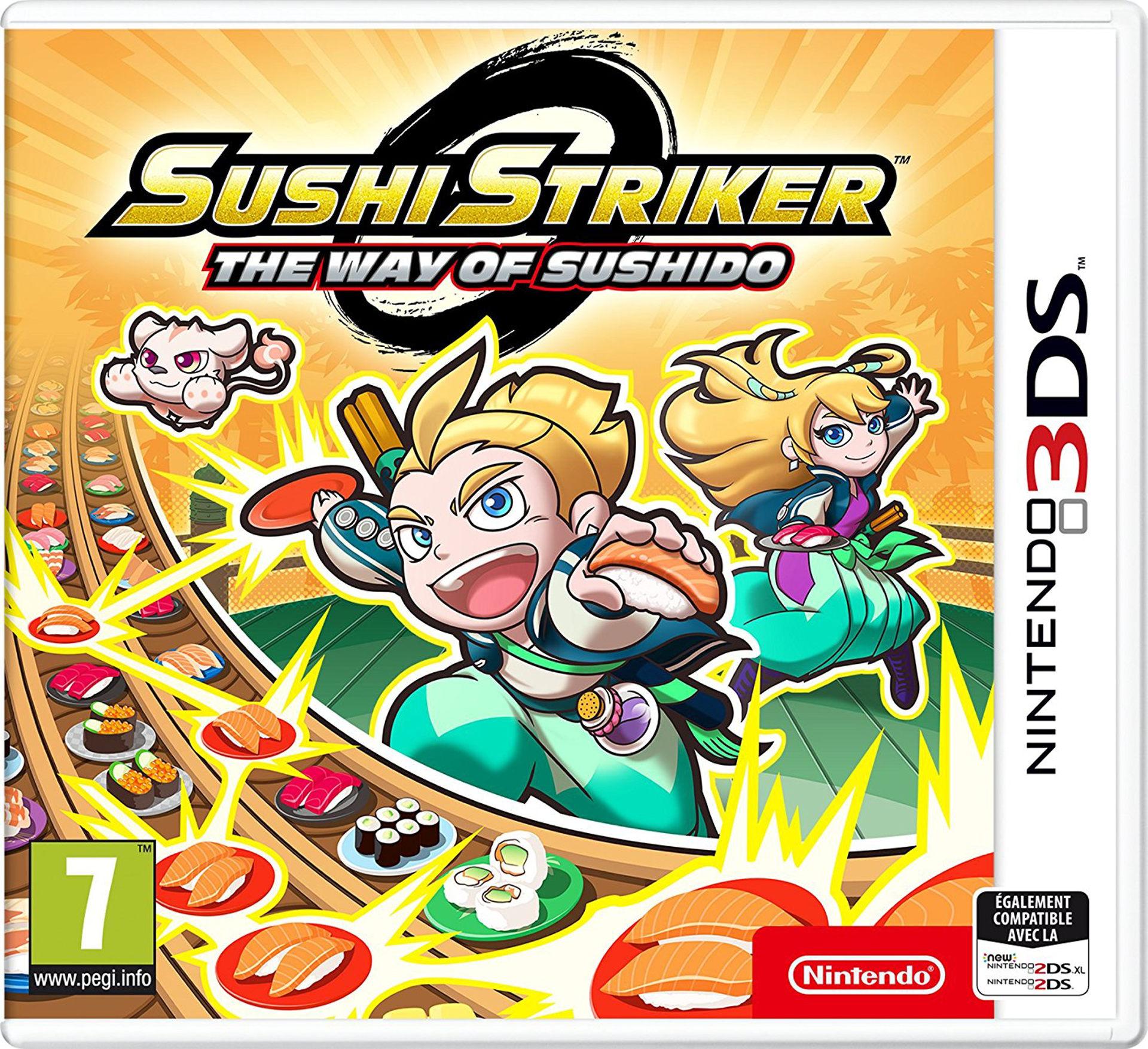 Sushi Striker : The Way of Sushido - flash vidéo