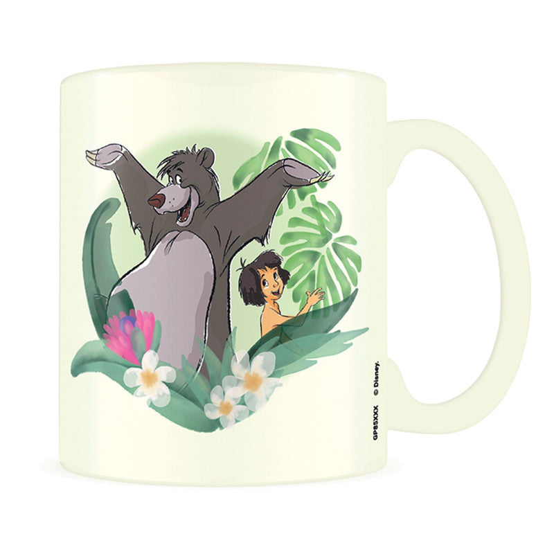 Le Livre de la Jungle - Coffret cadeau : tasse, sous-verre et porte-clés Mowgli et Baloo - flash vidéo
