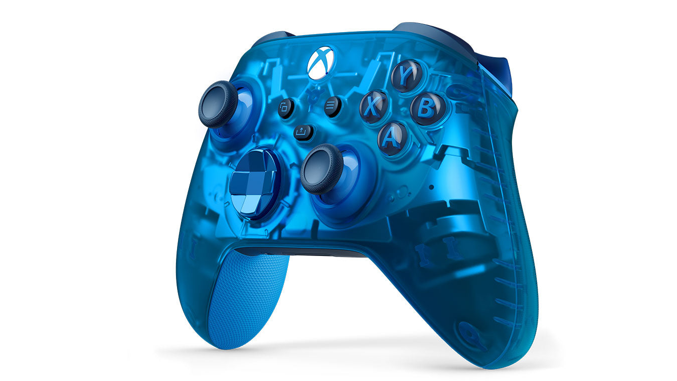 Manette sans fil Xbox Sky Cipher Special Edition pour Xbox Series X|S, Xbox One, Windows 10 et Mobile - flash vidéo