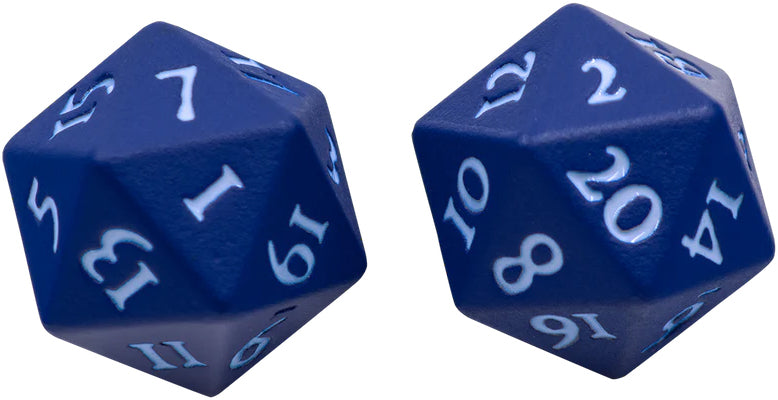 Ultra Pro - Vivid Heavy Metal D20 : Bleu - flash vidéo