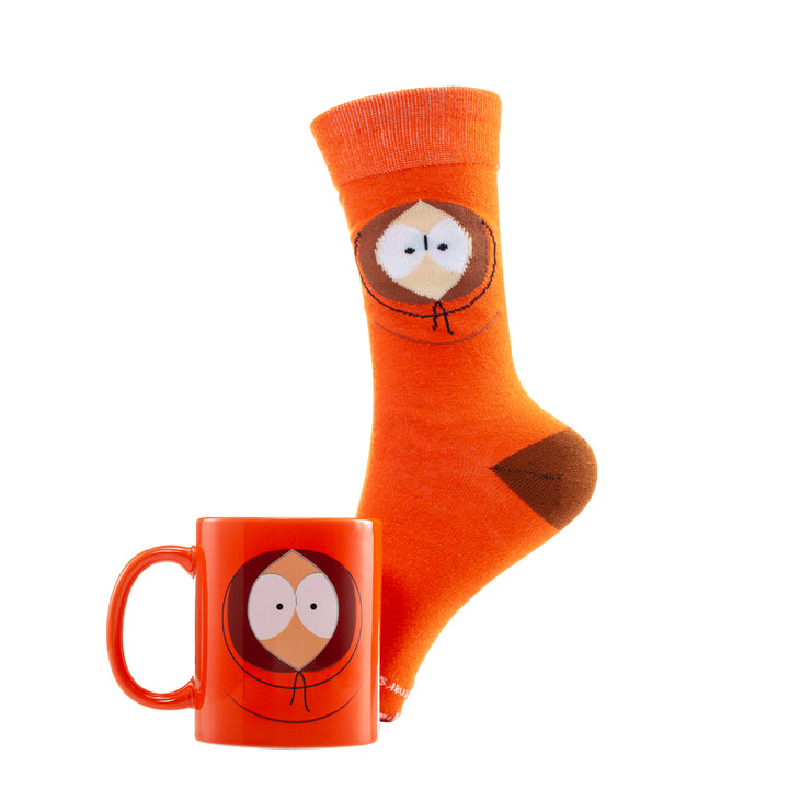 South Park - Coffret cadeau avec tasse 315ml et paire de chaussette EU 41-45 "Kenny" - flash vidéo