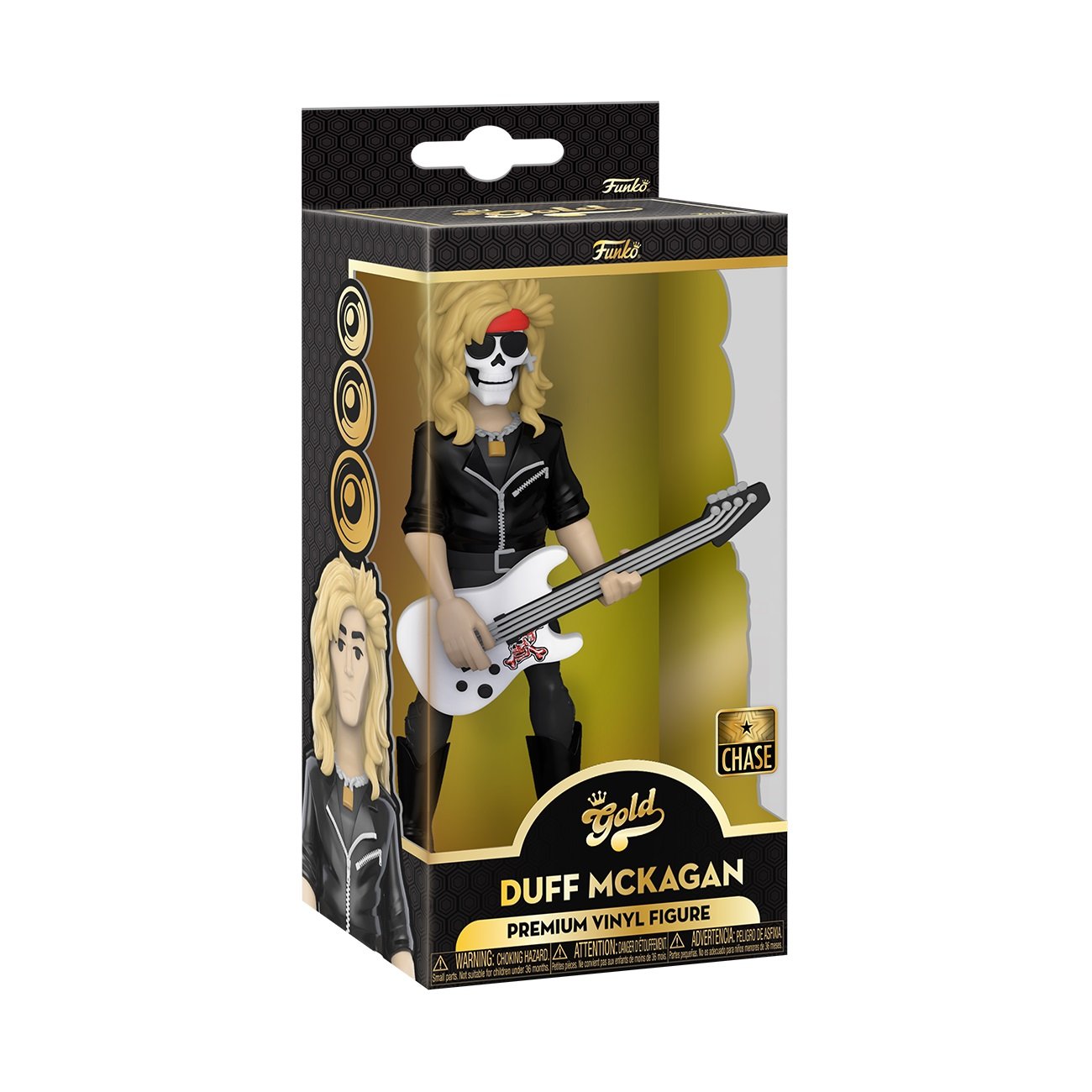 Vinyl Gold 5": Guns N Roses - Duff (chance of special Chase edition) - flash vidéo