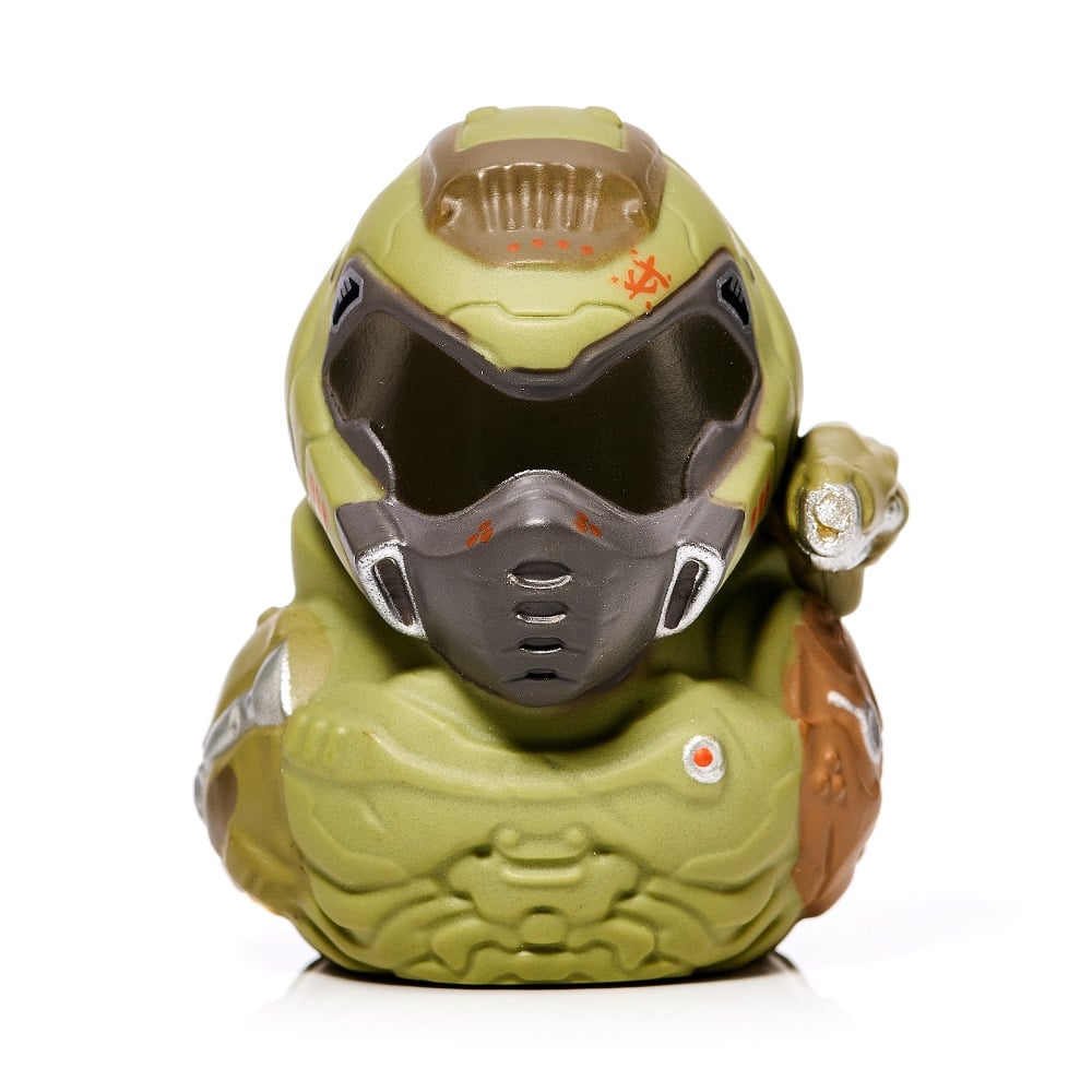 Numskull - Mini TUBBZ Canard de bain - Doom - Doomguy (Édition baignoire) - 8cm - flash vidéo