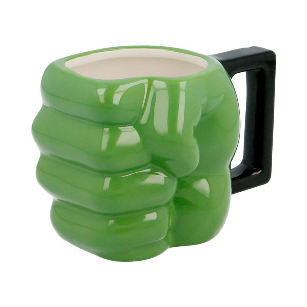 Stor Young Adult - Marvel - Mug 3D en Dolomite en Boîte Cadeau - Poing de Hulk - 445 ML - flash vidéo
