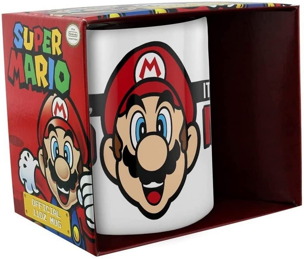 Super Mario - C'est Moi Mario Coffee Mug 315ml - flash vidéo