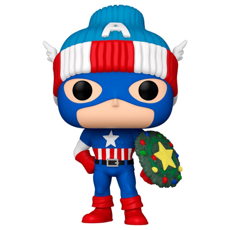 Funko Pop! Marvel: Holiday - Captain America - flash vidéo