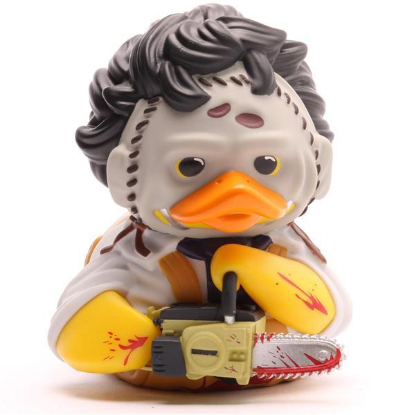 Numskull - Best of TUBBZ Boîte Canard de bain - Horror - Leatherface - 9cm - flash vidéo