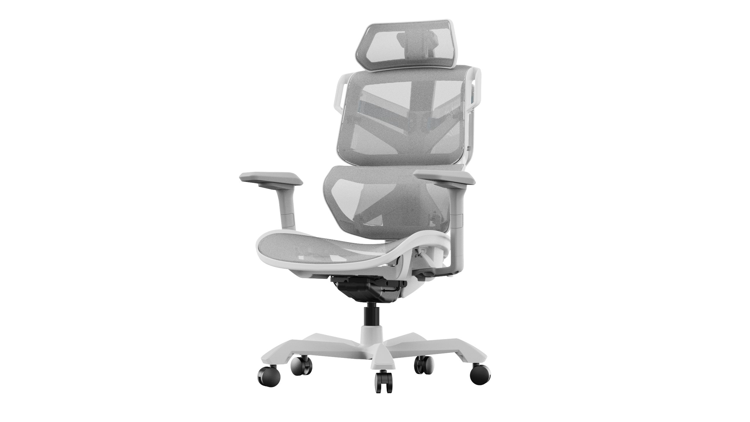 Chaise de bureau ergonomique TGIF ACE Blanche - flash vidéo