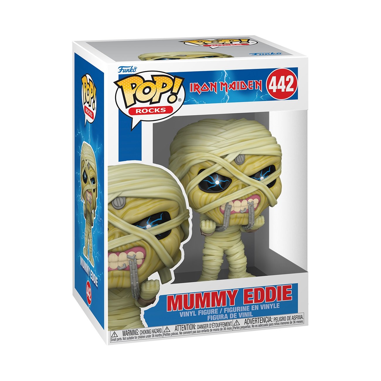 Funko Pop! Rocks: Iron Maiden - Powerslave Eddie (Mummy) - flash vidéo