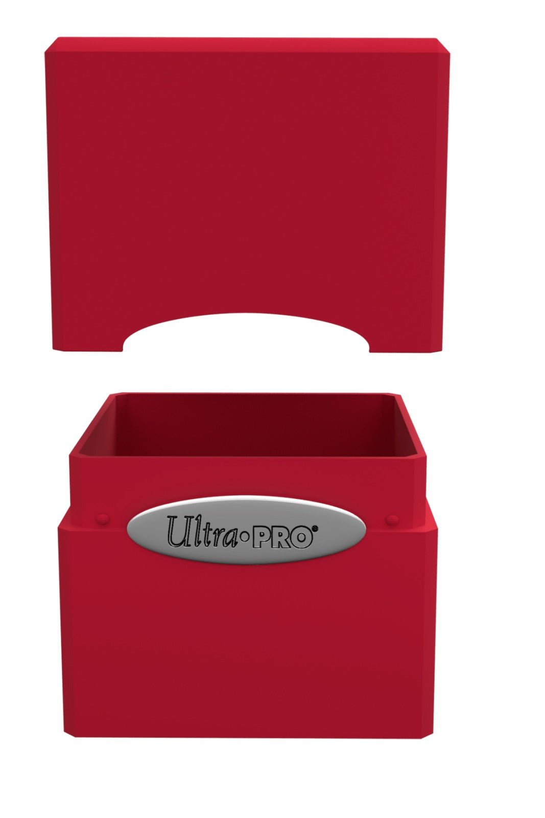 Ultra Pro - Deck Box Cube en Satin - Rouge Pomme - flash vidéo
