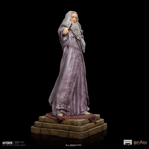 Iron Studios - Arts Scale 1/10 - Harry Potter - Albus Dumbledore Statue 21cm - flash vidéo