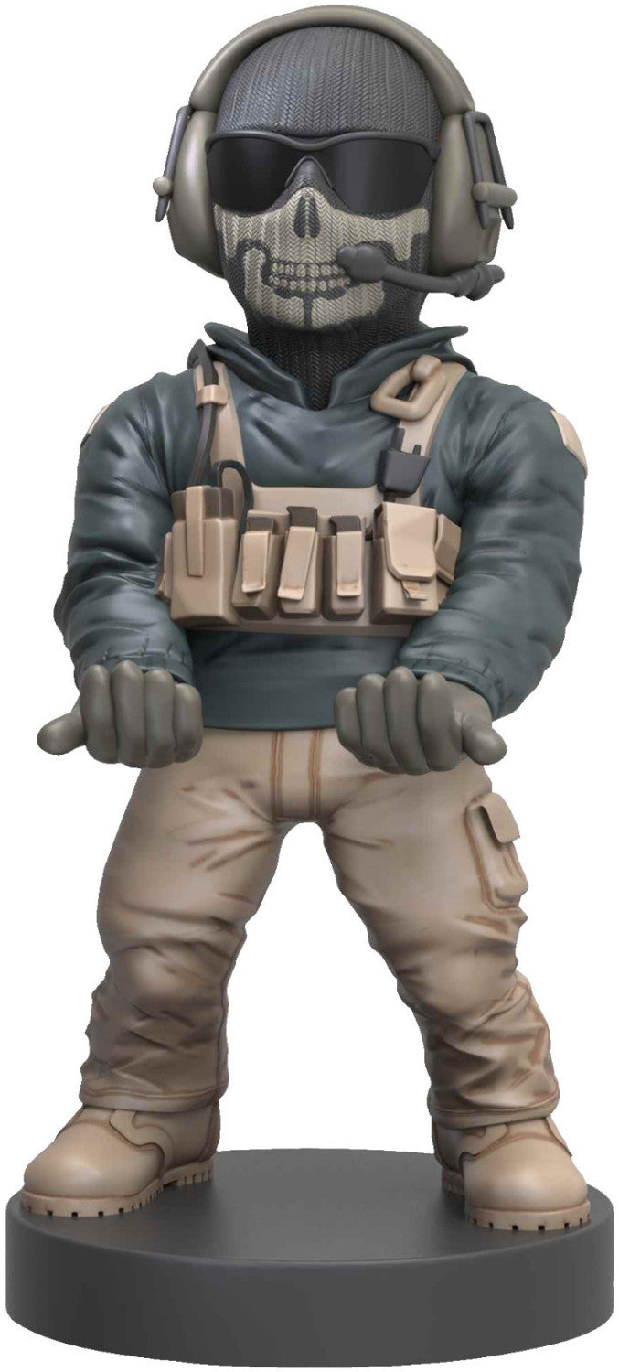 Cable Guys - Call of Duty - Lt. Simon “Ghost” Riley Support Chargeur pour Téléphone et Manette - flash vidéo