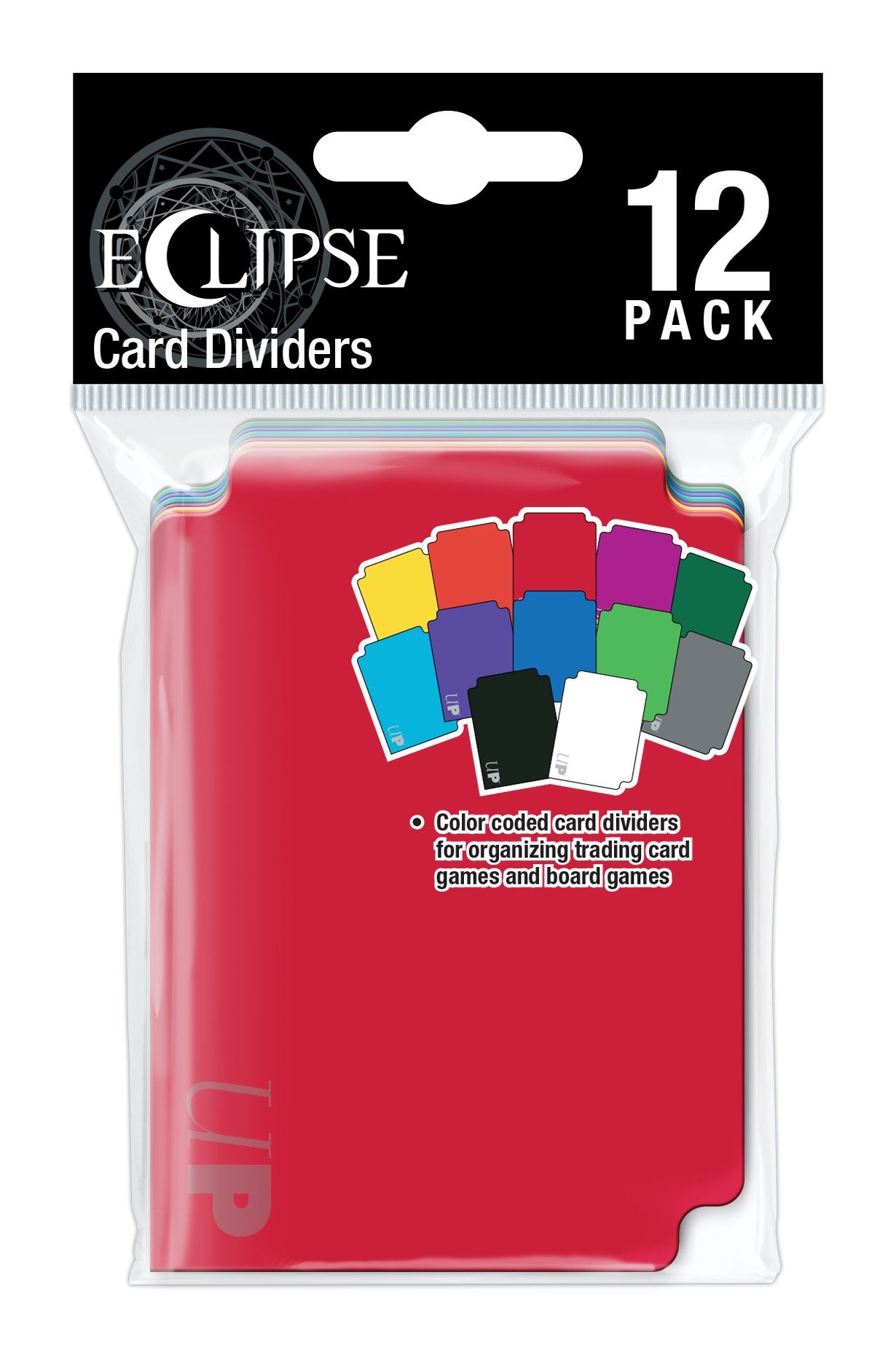 Ultra Pro - Eclipse Sachet 12 intercalaires multicolores pour jeux de cartes - flash vidéo