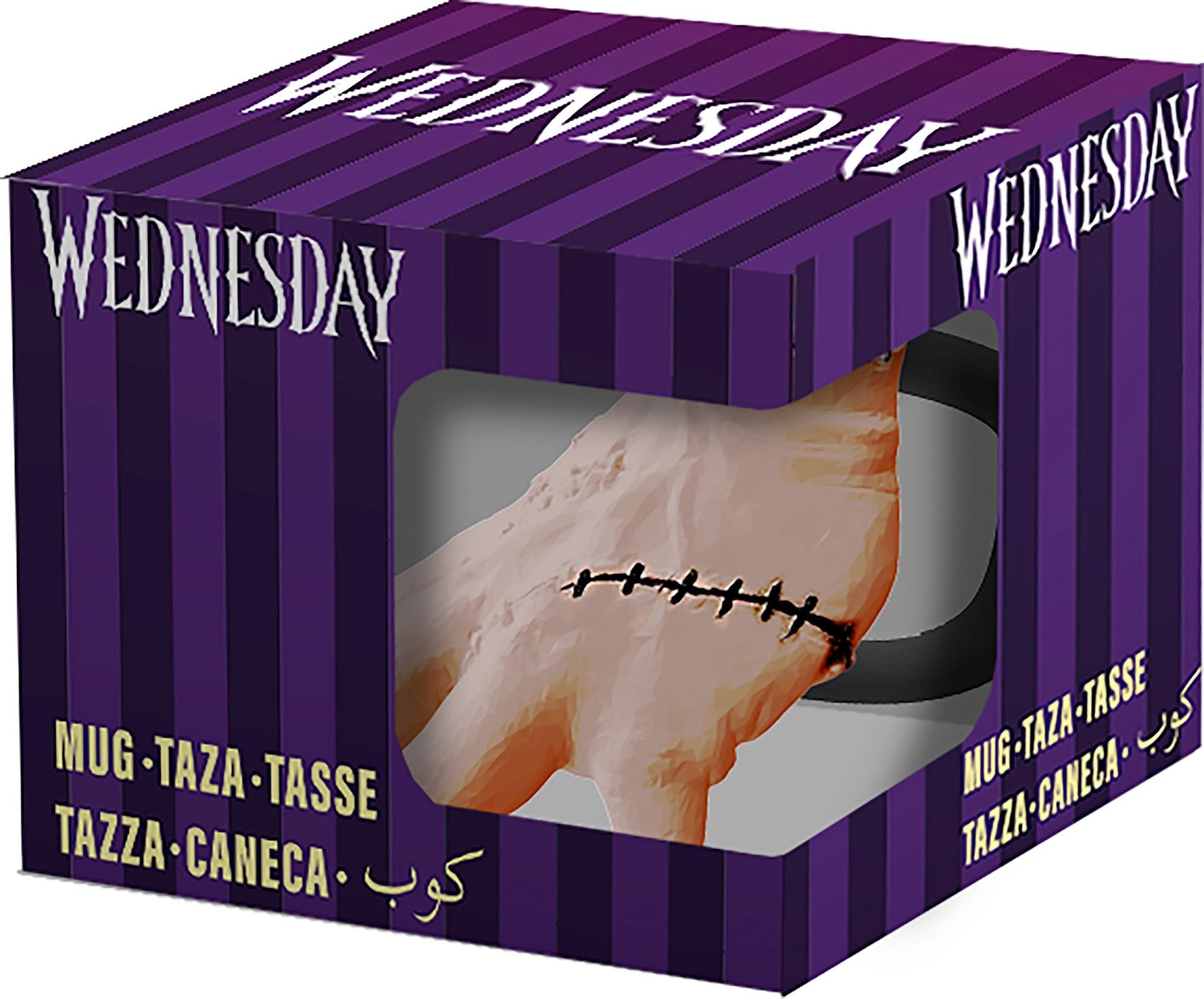 Mercredi - Tasse 3D en céramique La Chose - 414ml - flash vidéo