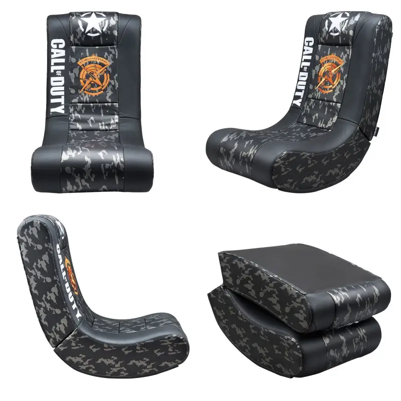 Subsonic - Call of Duty - Rocking Chair Noir et Camo - flash vidéo