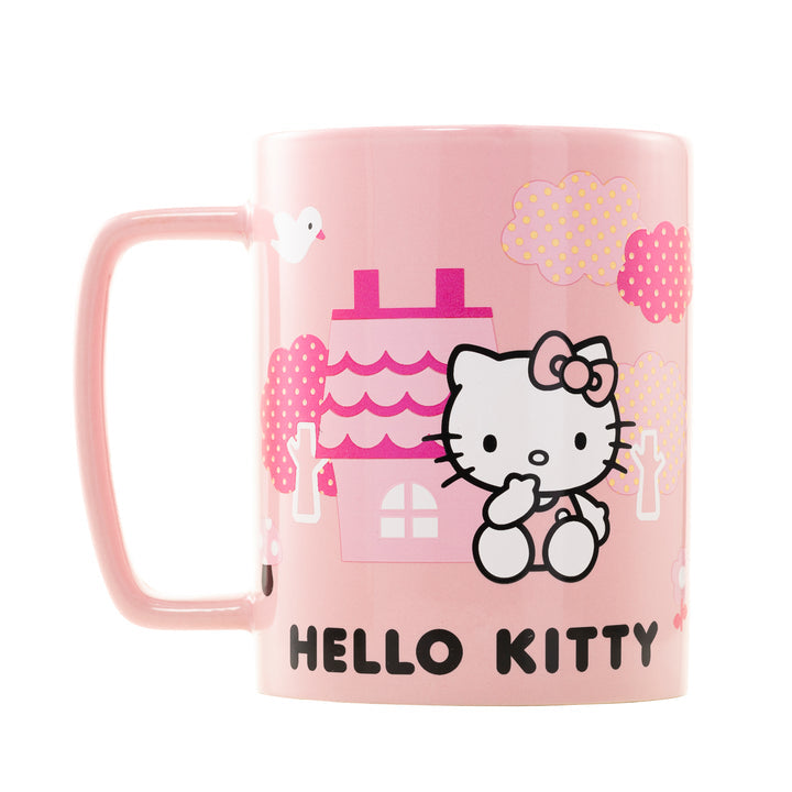 Hello Kitty - Fuzzy Mug "Hello Kitty" 440ml - flash vidéo
