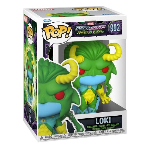 Funko Pop! Marvel Mech Strike: Monster Hunters - Loki ENG Merchandising - flash vidéo