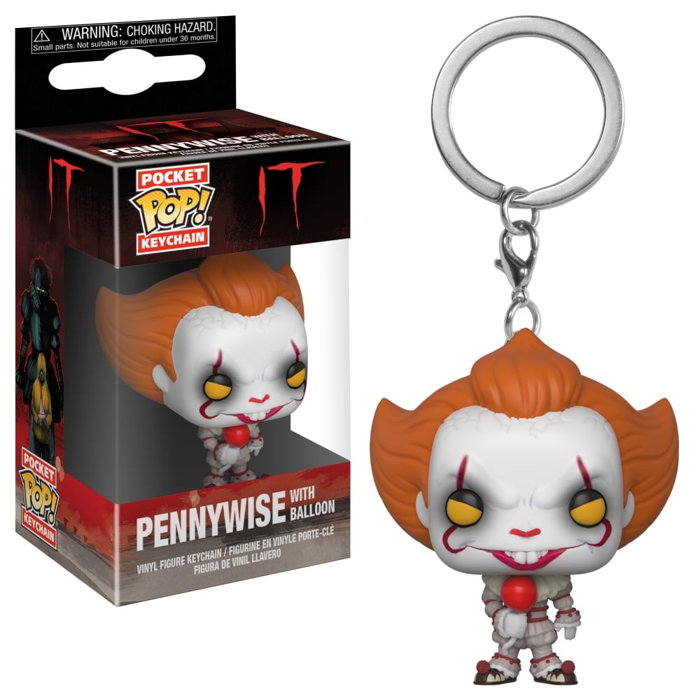 Funko Pocket Pop! Keychain: IT - Pennywise with Balloon - flash vidéo