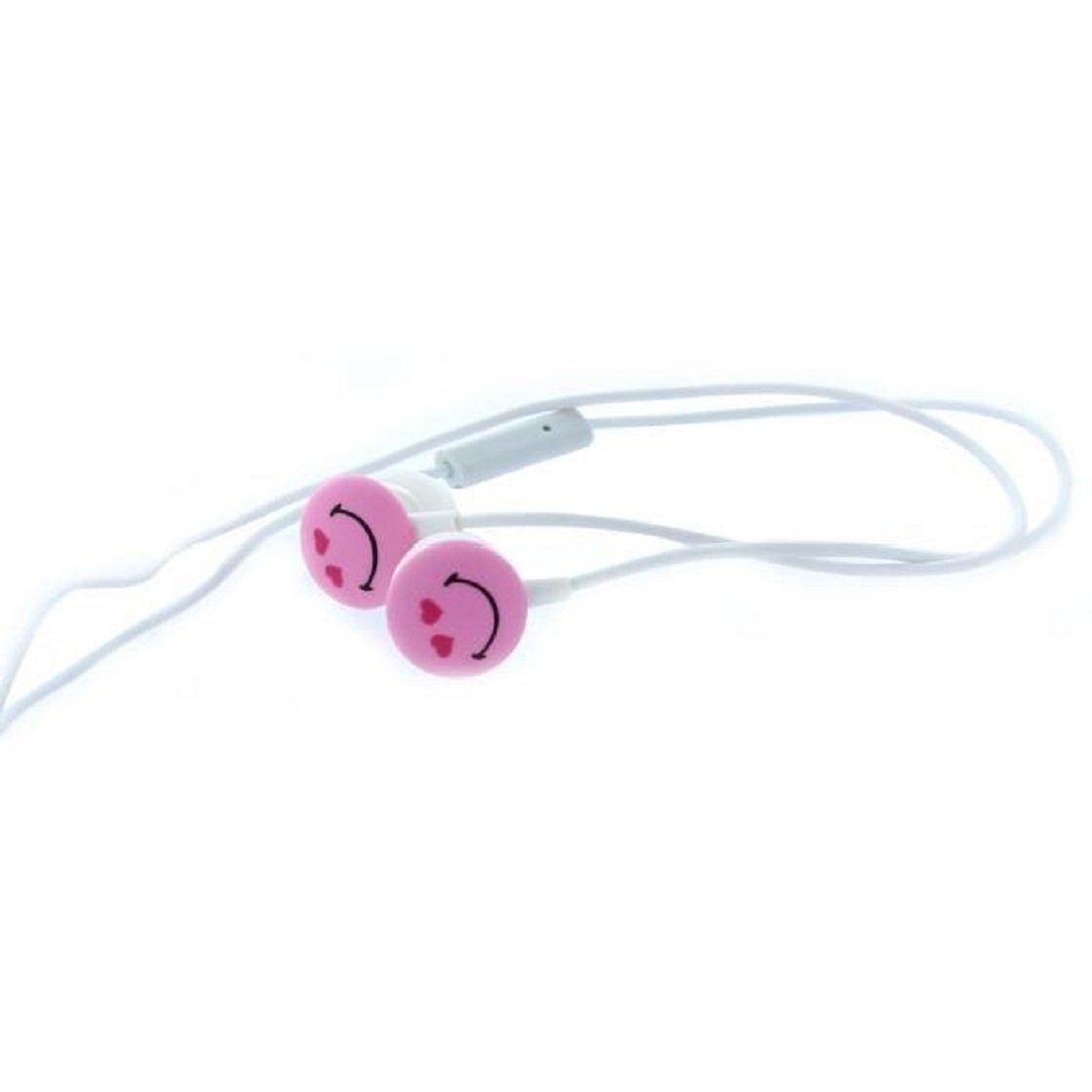 Smiley World - Ecouteurs intra-auriculaires Color Therapy Rose - flash vidéo
