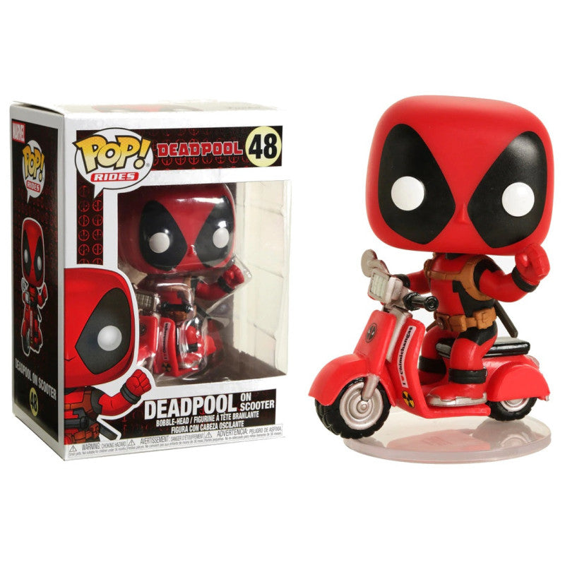 Funko Pop! Ride: Marvel - Deadpool & Scooter - flash vidéo