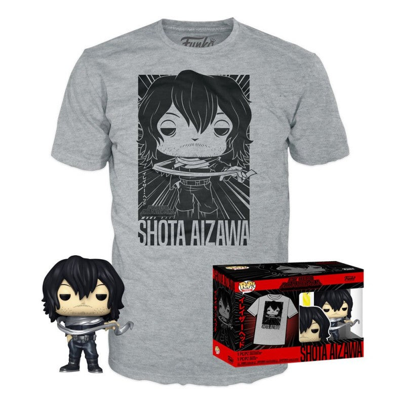 Funko Pop! & Tee: My Hero Academia: Shota Aizawa - XL - flash vidéo