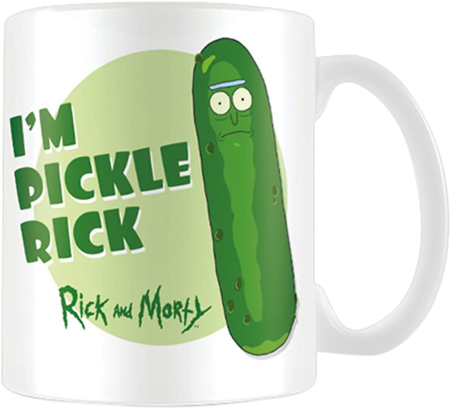 Rick et Morty - Cornichon Coffee Mug 315ml - flash vidéo