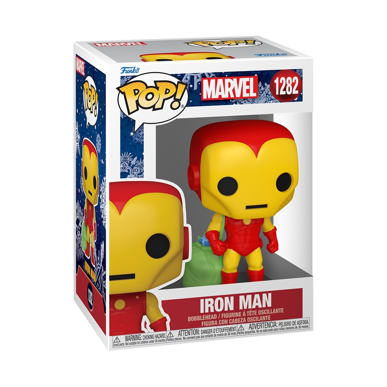 Funko Pop! Marvel: Holiday - Iron Man (with Bag) - flash vidéo