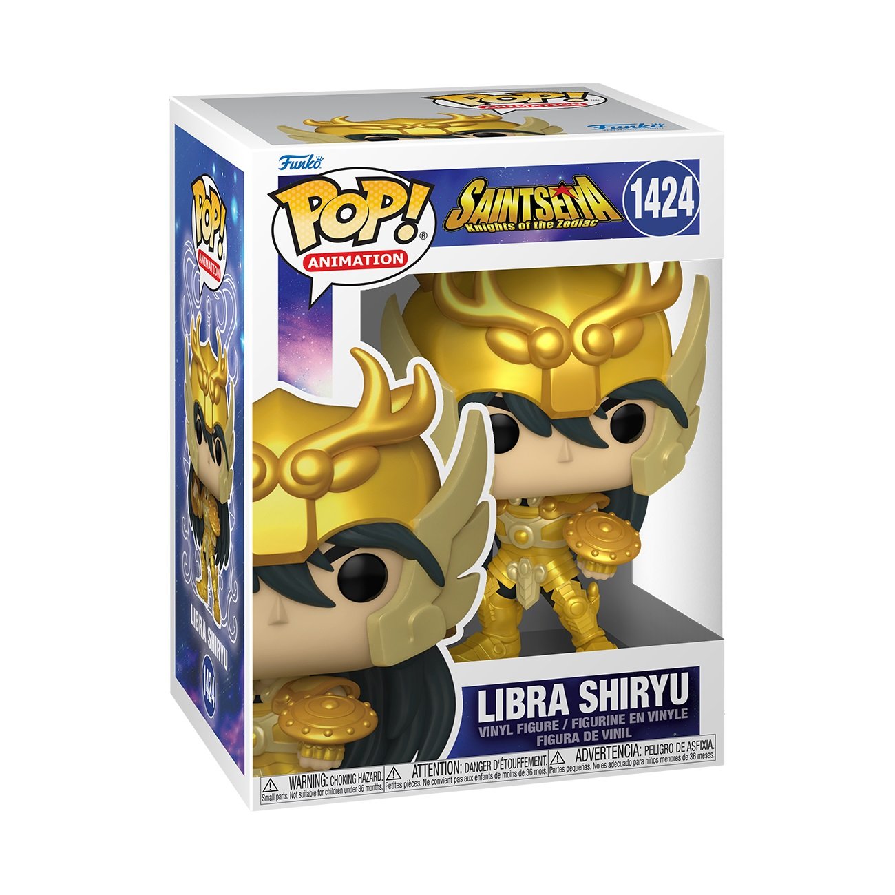 Funko Pop! Animation: Saint Seiya - Gold Libra Shiryu - flash vidéo