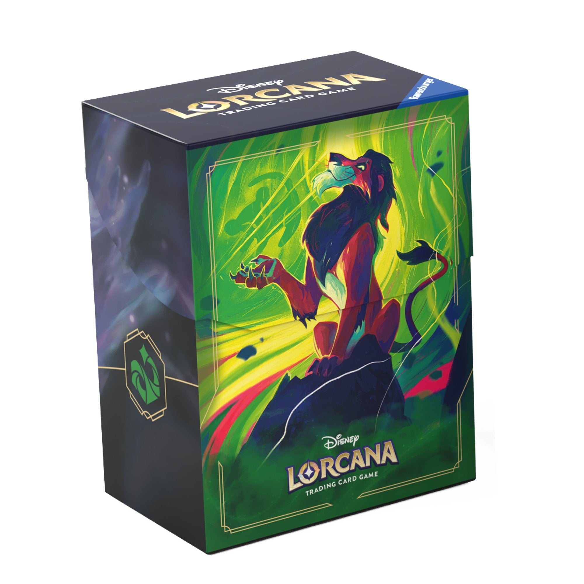Disney Lorcana JCC : La Mer Azurite - Boîte de deck de 80 cartes Scar - flash vidéo
