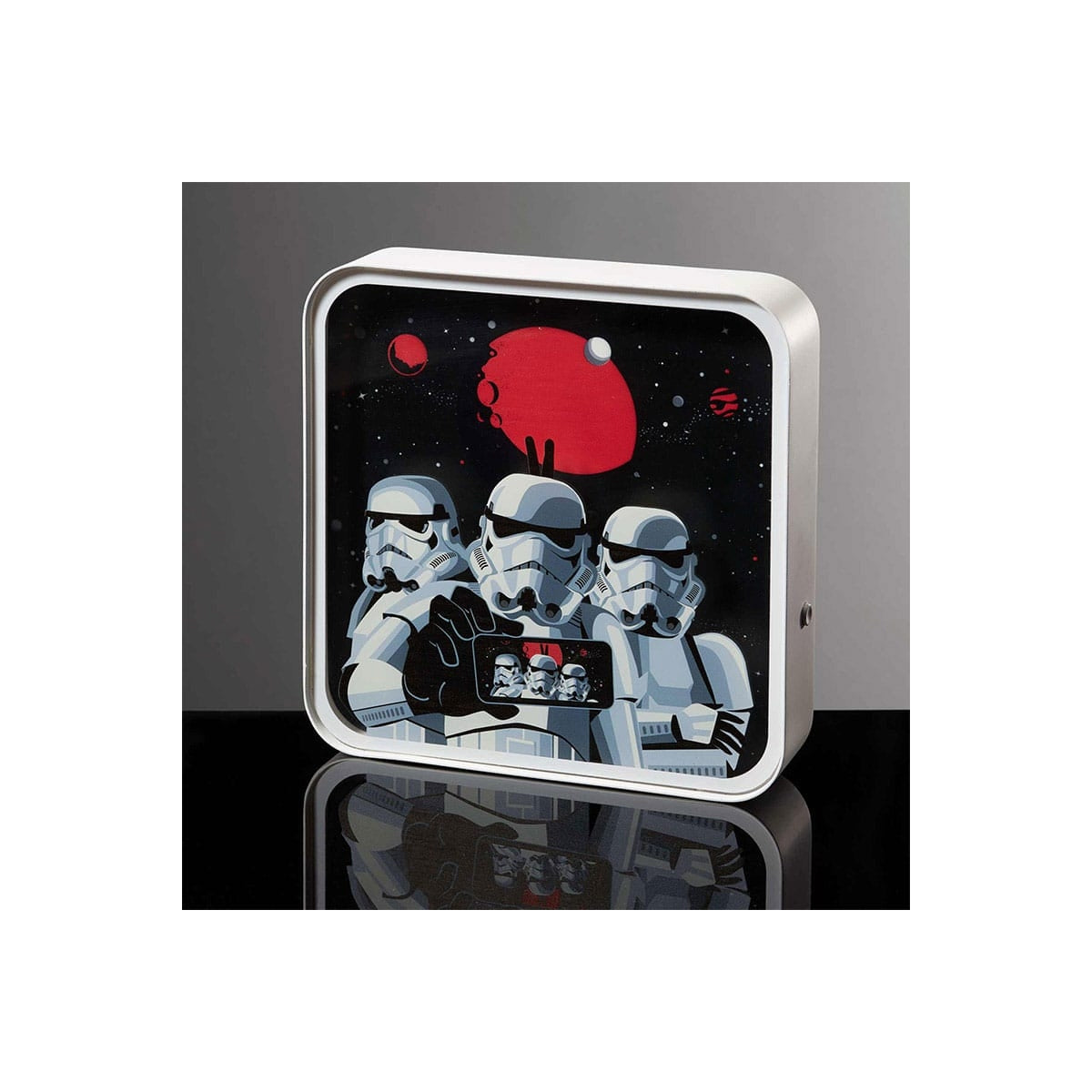 Star Wars - Lampe en plexiglas Stormtrooper - flash vidéo