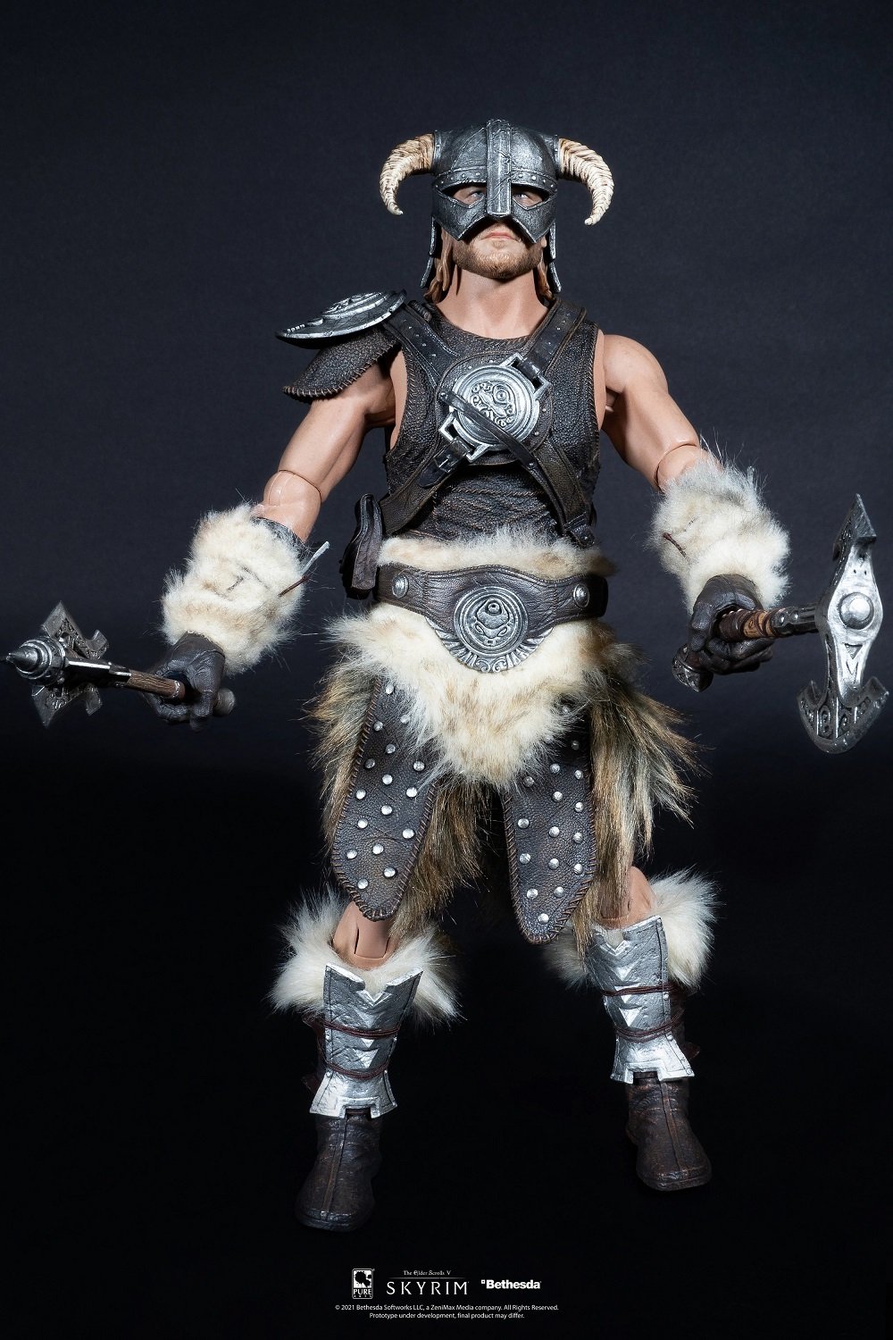 PureArts - 1:6 Articulated DELUXE Figures - Elder Scrolls V Skyrim - Dragonborn Figurine 32cm - flash vidéo