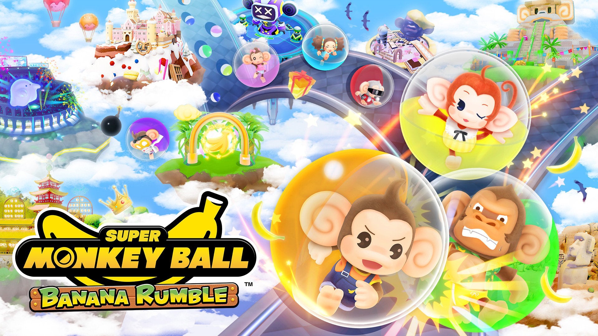 Super Monkey Ball Banana Rumble - flash vidéo