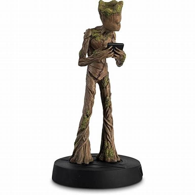 Marvel Movie 1:16 Figures - Groot (Teenage) 18 cm - flash vidéo