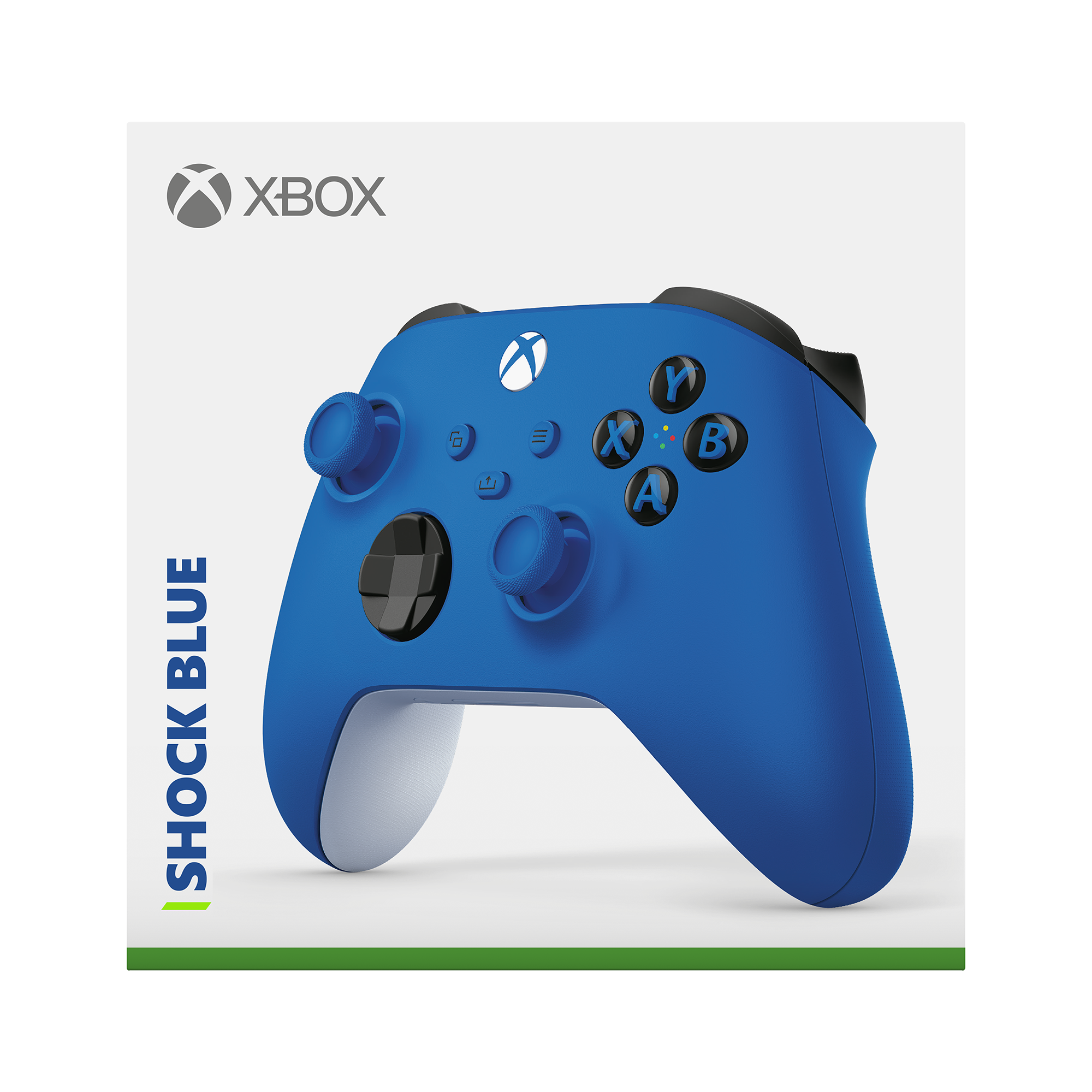 Manette sans fil Xbox Shock Blue pour Xbox Series X|S, Xbox One, Windows 10 et Mobile - flash vidéo
