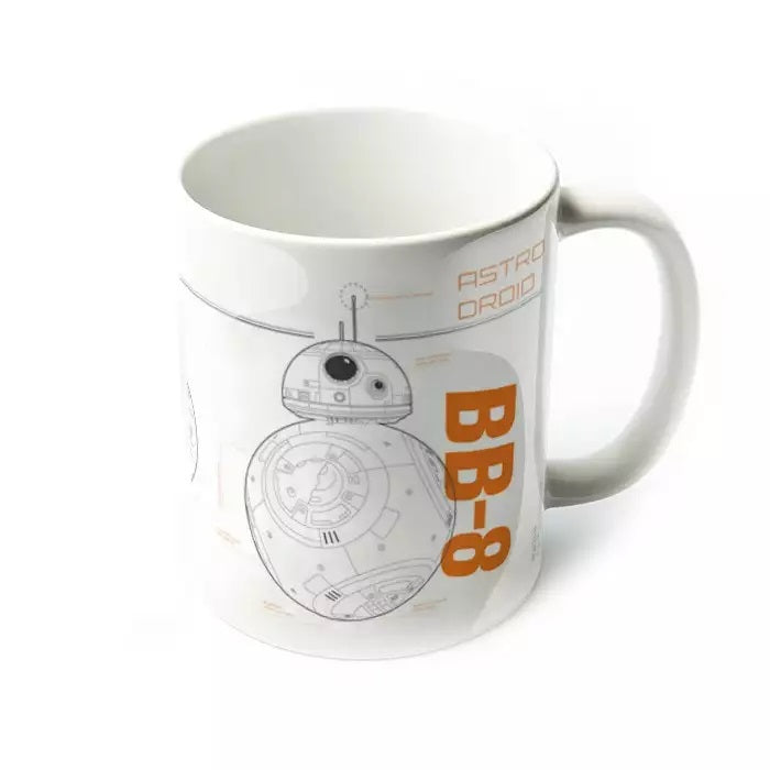 Star Wars - Episode VII BB-8 Sketch Coffee Mug 315ml - flash vidéo