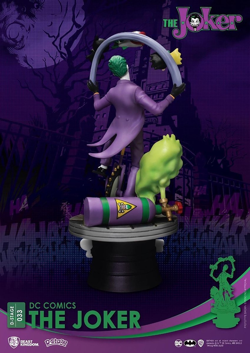 DC Comics - Diorama-033 - The Joker - flash vidéo