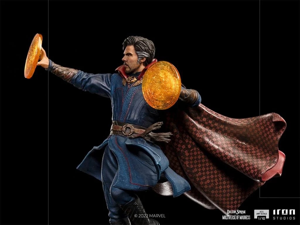 Iron Studios - BDS Arts Scale 1/10 - Marvel - Doctor Strange in the Multiverse of Madness - Stephen Strange Statue 34cm - flash vidéo