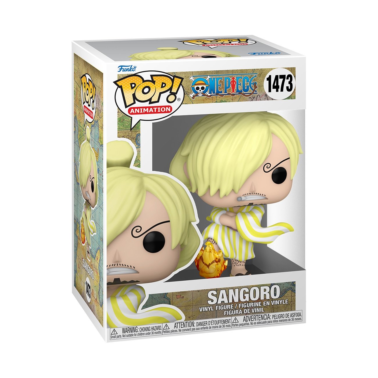 Funko Pop! Animation: One Piece - Sangoro (Wano Country Arc) - flash vidéo