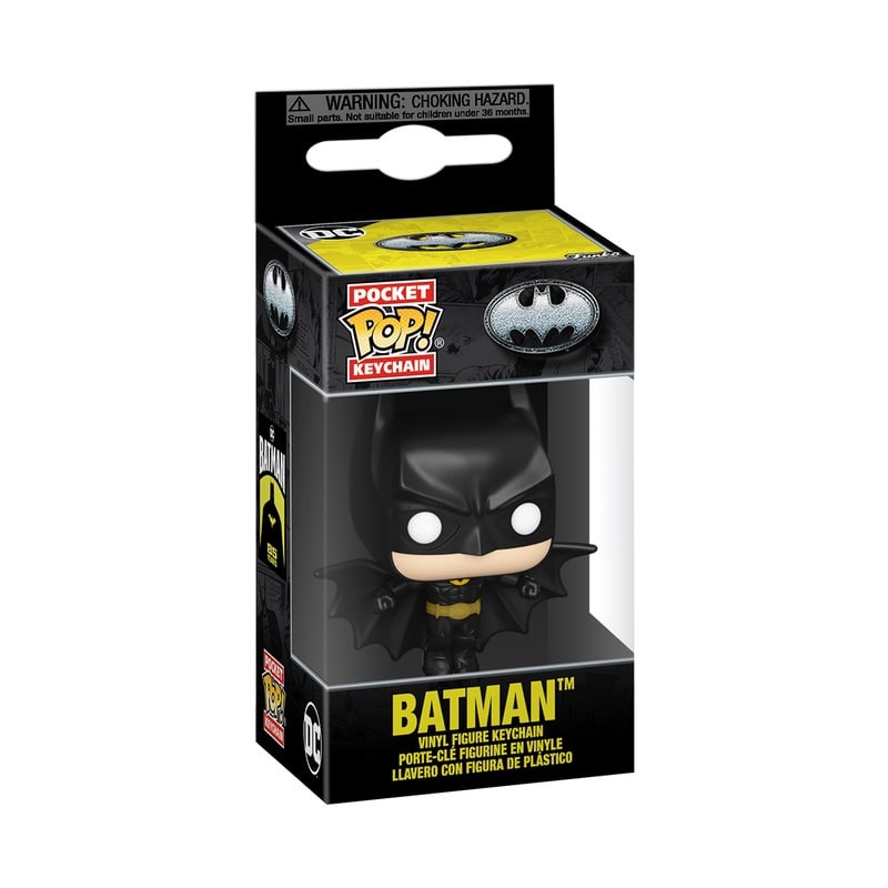Funko Pocket Pop! Keychain: Batman 85th Anniversary - Batman (Soaring) - flash vidéo