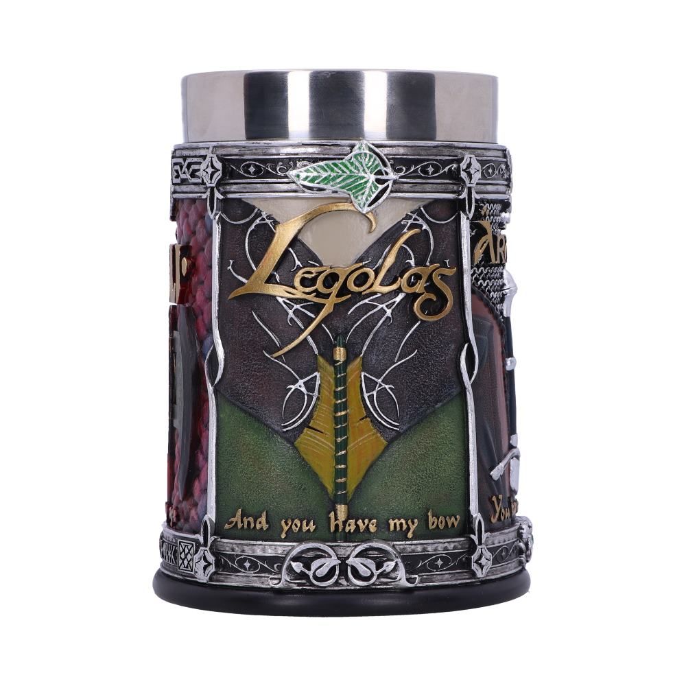 Le Seigneur des Anneaux - The Fellowship Chope 15.5cm - flash vidéo
