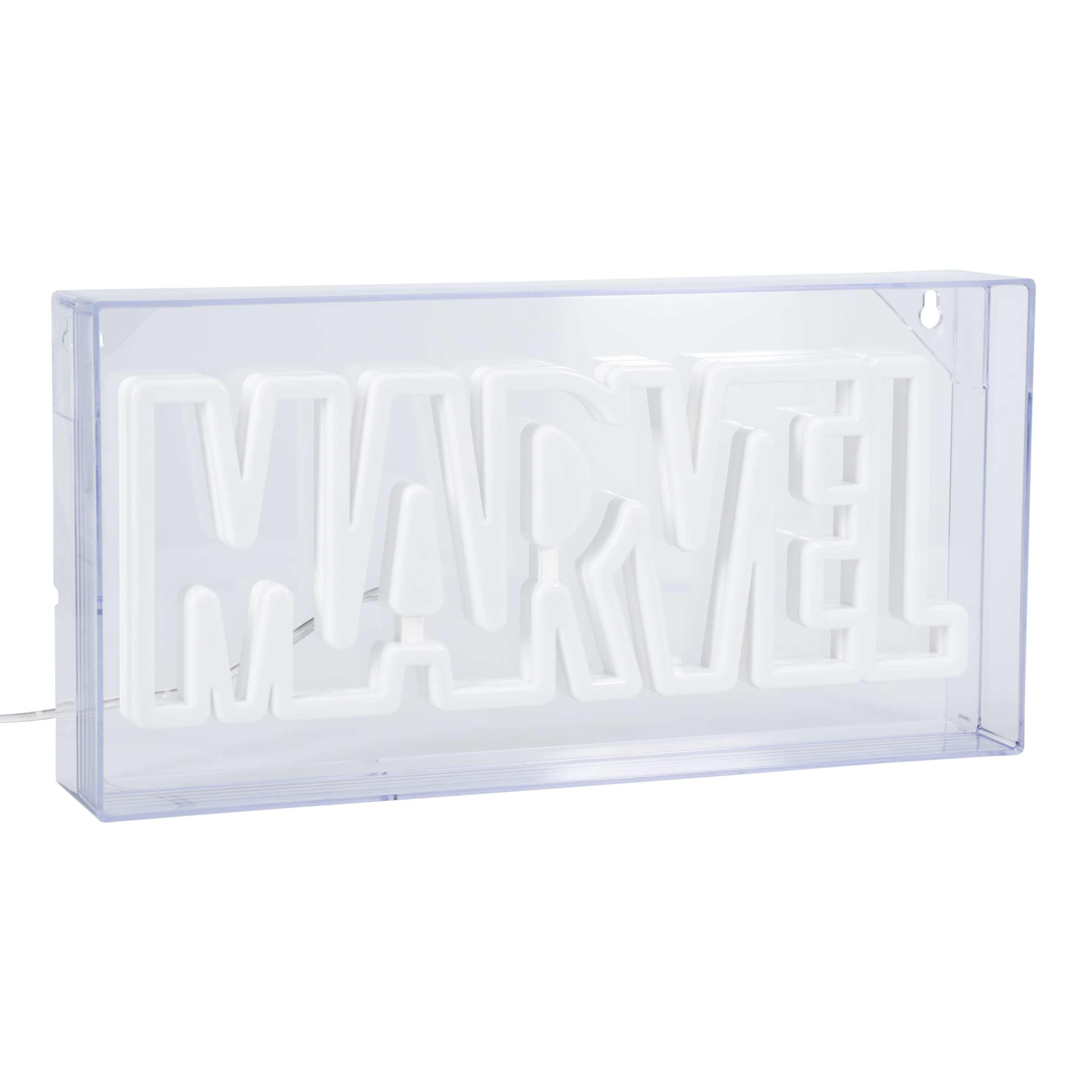 Marvel - Lampe Logo Marvel Neon LED - flash vidéo